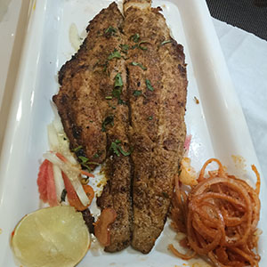 Tandoori fish loaf