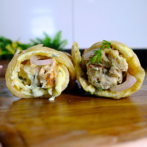 Murgh Malai Tikka Roll